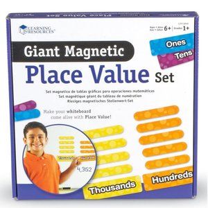 Learning Resources Giant Magnetic Place Value Set